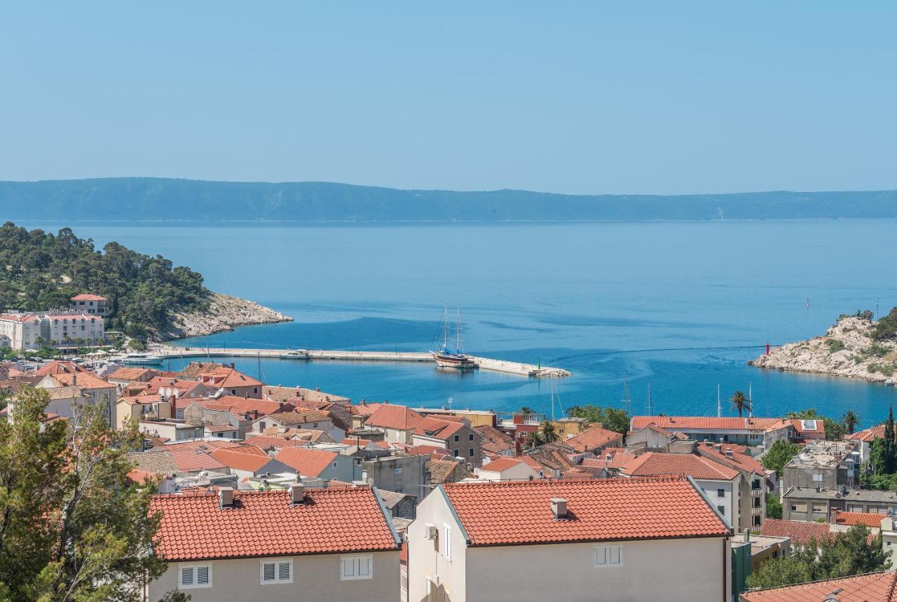 Luxury Adria Sea & City View Apartment Макарска Екстериор снимка